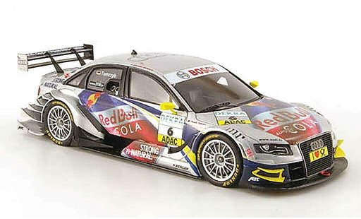 Audi A4 dtm 1/43 Spark No.6 Red Bull Cola Saison 2010 modellini auto