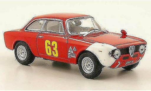 Alfa Romeo Giulia sprint gta 1/43 M4 1600 No.63 Monza 1966 modellini auto