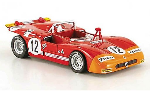 Alfa Romeo 33.3 prototipo 1/43 M4 1971 No.12 Nurburgring modellini auto
