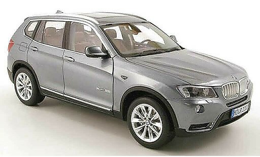 Bmw X3 F25 1/18 Norev grigio 2010 modellini auto