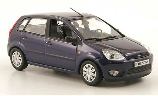 Ford Fiesta MKIV 1/43 Minichamps blu 5-portes modellini auto
