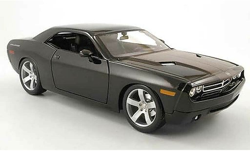 Dodge Challenger 2006 1/18 Maisto concept nero modellini auto