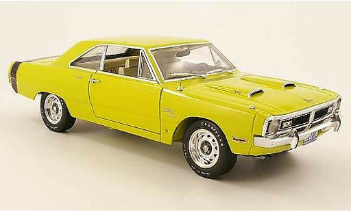Dodge Dart 1971 1/18 Highway 61 340 swinger special giallo verde modellini auto