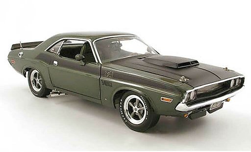 Dodge Challenger 1970 1/18 Highway 61 t/a verde modellini auto