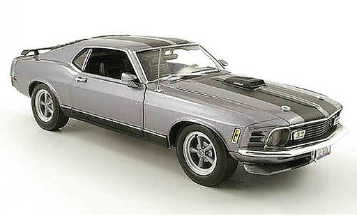Ford Mustang Mach 1 1/18 Highway 61 1custom grigio modellini auto