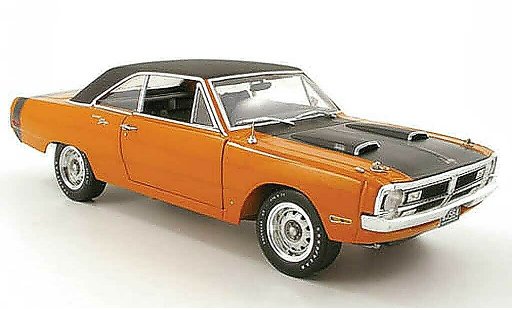 Dodge Dart 1970 1/18 Highway 61 swinger orange/noir modellini auto
