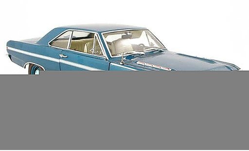 Dodge Dart 1968 1/18 Highway 61 gt sport turchese modellini auto