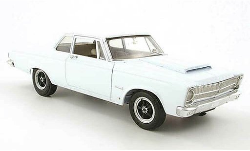 Plymouth Belvedere Belvedere II 1/18 Highway 61 bianco 1965 modellini auto