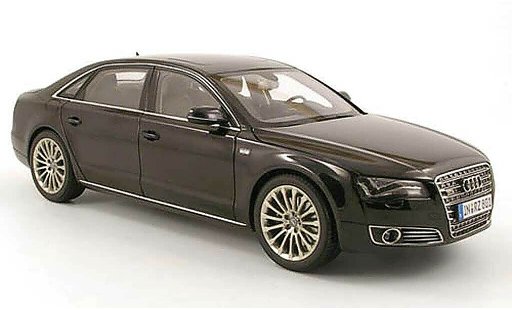 Audi A8 w12 l 1/18 Kyosho nero 2010 modellini auto