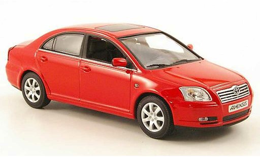 Toyota Avensis Base 1/43 Minichamps rosso 2002 modellini auto