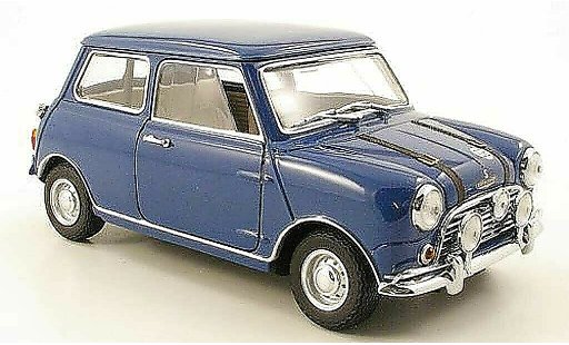 Austin Mini cooper s 1/18 Kyosho mk1 blu modellini auto