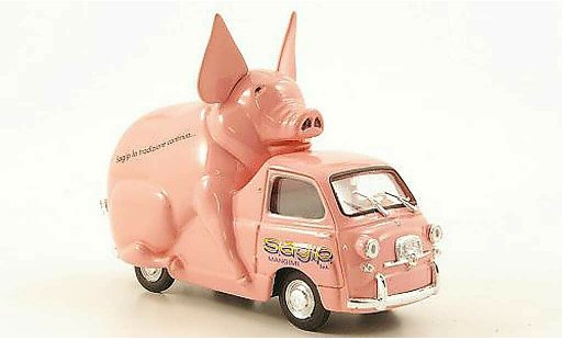 Fiat 600 Multipla 1/43 Brumm D Sagip Mangimi 1970 modellini auto