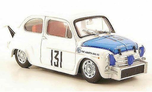 Fiat 131 Abarth 1/43 Brumm 850 TC No.Coppa L.Carri Monza 1965 modellini auto