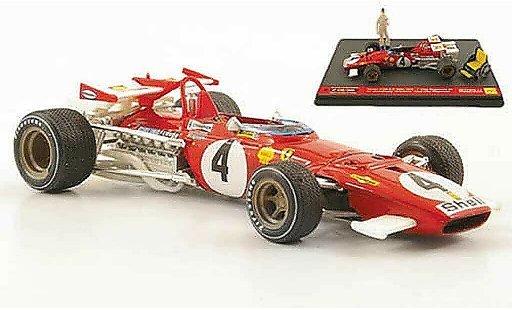 Ferrari 312 B 1/43 Brumm No.4 C.Regazzoni GItalien 1970 modellini auto