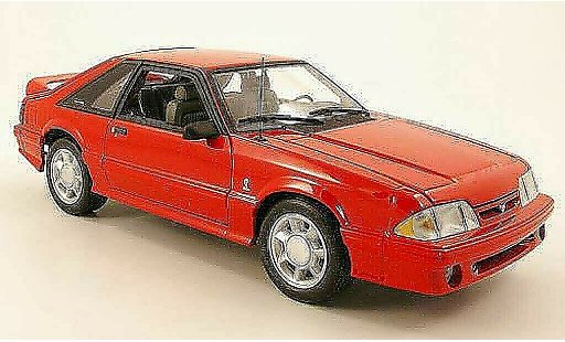 Ford Mustang Cobra 1/18 GMP rosso modellini auto