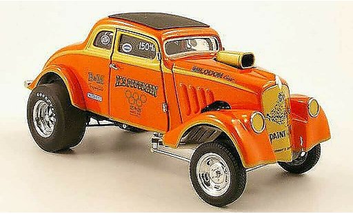 Ford Hot Rod 1933 1/18 Precision willys coupe gasser drag car k.s.pittman modellini auto