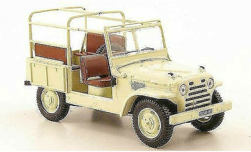 Fiat Campagnola Base 1/43 Hachette beige 1952 modellini auto