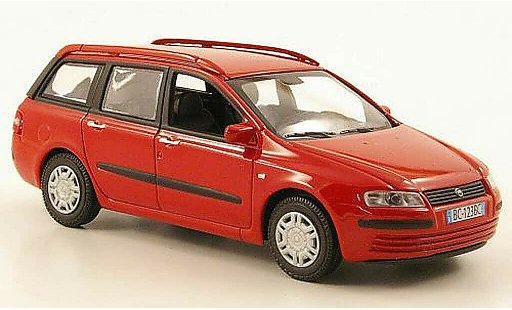 Fiat Stilo Multi Wagon 1/43 Hachette SW rosso 2002 modellini auto