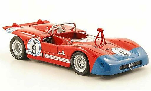 Alfa Romeo 33.3 prototipo 1/43 M4 1971 No.8 Buenos Aires Gara modellini auto