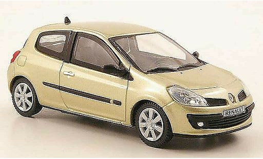 Renault Clio III 1/43 Eligor beige 3-portes 2005 modellini auto