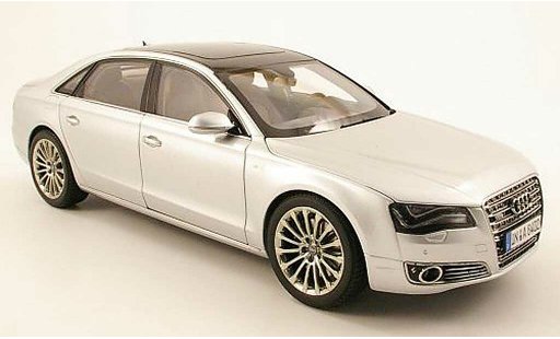Audi A8 w12 l 1/18 Kyosho grigio metallisee 2010 modellini auto