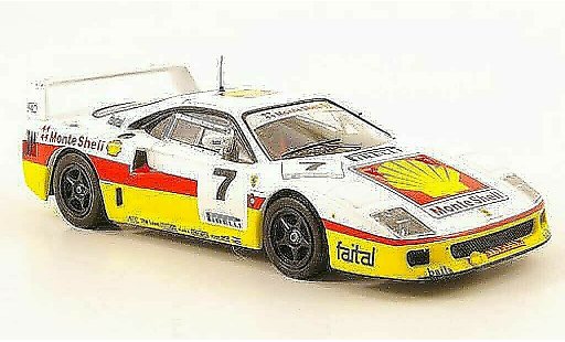 Ferrari F40 Competizione 1/43 IXO No.7 Monte S Supercar GT modellini auto