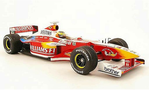 Ford F1 Williams 1/18 Minichamps fw21 no.6 showcar 1999 r.schumacher modellini auto