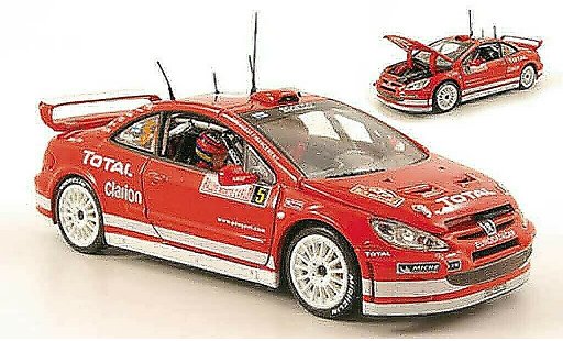 Peugeot 307 WRC 1/43 Vitesse No.5 Total Rally Monte Carlo 2004 modellini auto