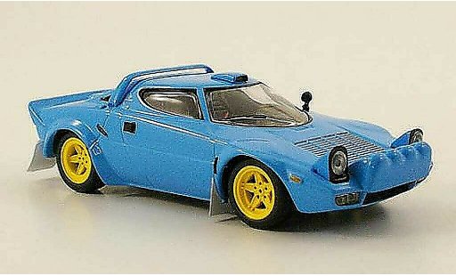 Lancia Stratos HF 1/43 IXO Stradale blu 1974 modellini auto