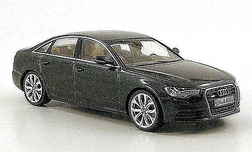 Audi A6 berline 1/43 Schuco (C7) blu-grigio 2011 modellini auto