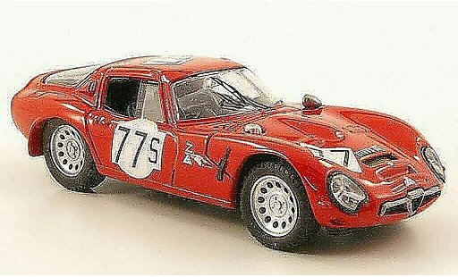 Alfa Romeo Giulia TZ2 1/43 Best No.77 Nurburgring 1966 modellini auto