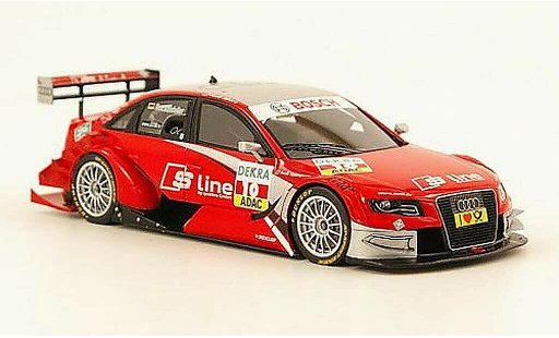Audi A4 dtm 1/43 Spark No.10 S Line Saison 2010 modellini auto