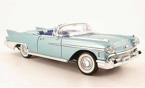 Cadillac Eldorado Biarritz 1/18 Yat Ming verde 1958 modellini auto