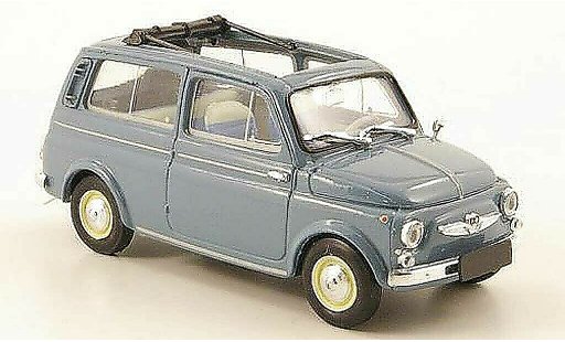 Steyr Puch 700 Base 1/43 Brumm C blu geoffnet 1961 modellini auto