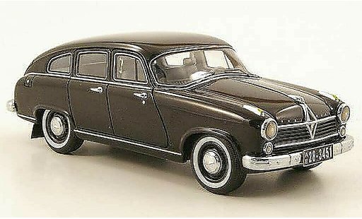 Borgward Hansa 2400 berline 1/43 Neo nero 1955 modellini auto