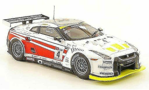 Nissan Skyline R35 1/43 Ebbro GT-R GT1 No.4 Swiss Racing Team 2010 modellini auto