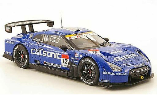 Nissan Skyline R35 1/43 Ebbro GT-R No.12 Calsonic Impul Super GT500 Sepang 2010 modellini auto