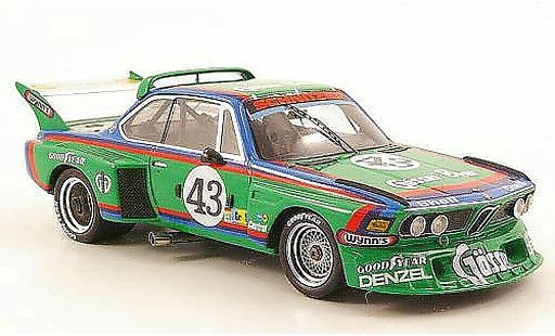 Bmw 3.5 course 1/43 Spark No.43 Gosser Beer 24h Le Mans 1976 modellini auto