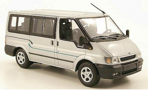 Ford Transit Bus 1/43 Minichamps Euroline grigio 2000 modellini auto