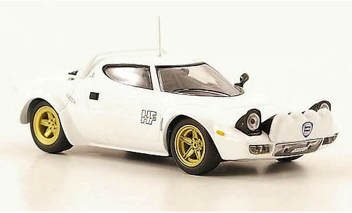 Lancia Stratos HF 1/43 IXO Stradale bianco 1975 modellini auto
