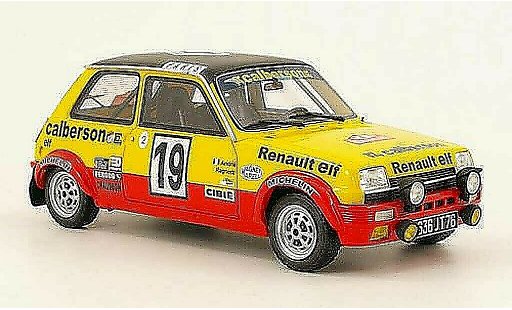 Renault 5 Alpine 1/18 Ottomobile no.19 calberson rallye monte carlo 1978 ragnotti/andre modellini auto