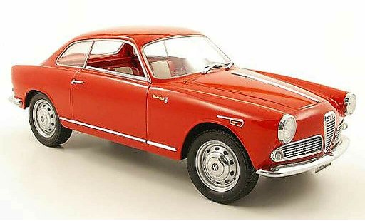 Alfa Romeo Giulietta sprint 1/18 Mini Miniera rosso modellini auto