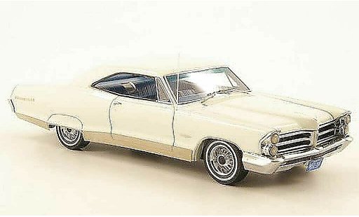 Pontiac Bonneville Hardtop 1/43 Neo Coupe bianco 1965 modellini auto
