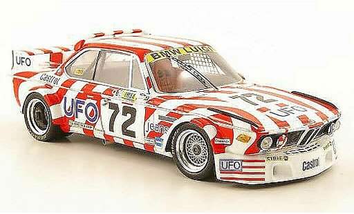 Bmw 3.0 CSL 1/43 Spark No.72 UFO 24h Le Mans 1977 modellini auto