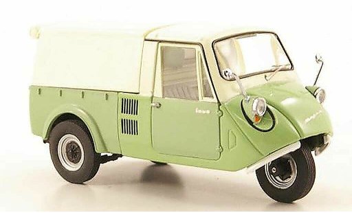 Mazda K360 Base 1/43 Ebbro verde/beige Dreirad-pianale/Plane 1962 modellini auto