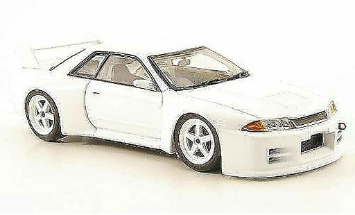 Nissan Skyline R32 1/43 Ebbro GT-R bianco Test Car JGTC 1994 modellini auto