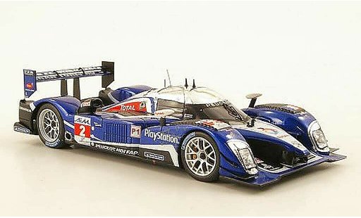 Peugeot 908 2010 1/43 Spark HDI-FAP No.2 Play Station 1000 Km Zhuhai ILMC modellini auto