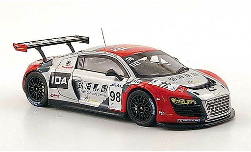 Audi R8 lms 1/43 Spark No.98 KK Performance ILMC 1000km Zhuhai 2010 modellini auto