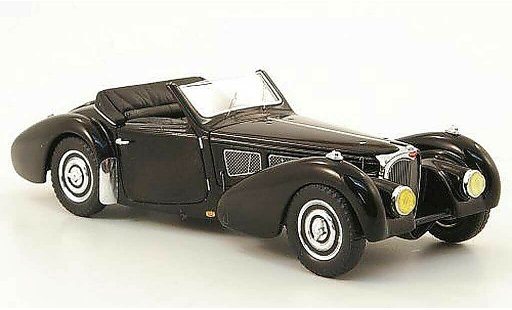 Bugatti 57 S 1/43 Spark Gangloff nero 1937 modellini auto