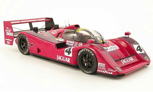 Jaguar XJ R14 1/18 Spark no.4 silk cut d.warwick/a.wallace le mans test 1991 modellini auto